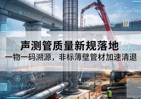 太和声测管质量新规落地，一物一码溯源，非标薄壁管材加速清退