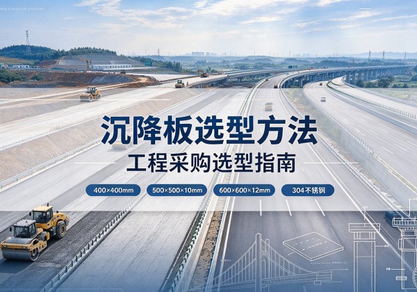 太和沉降板选择方法
